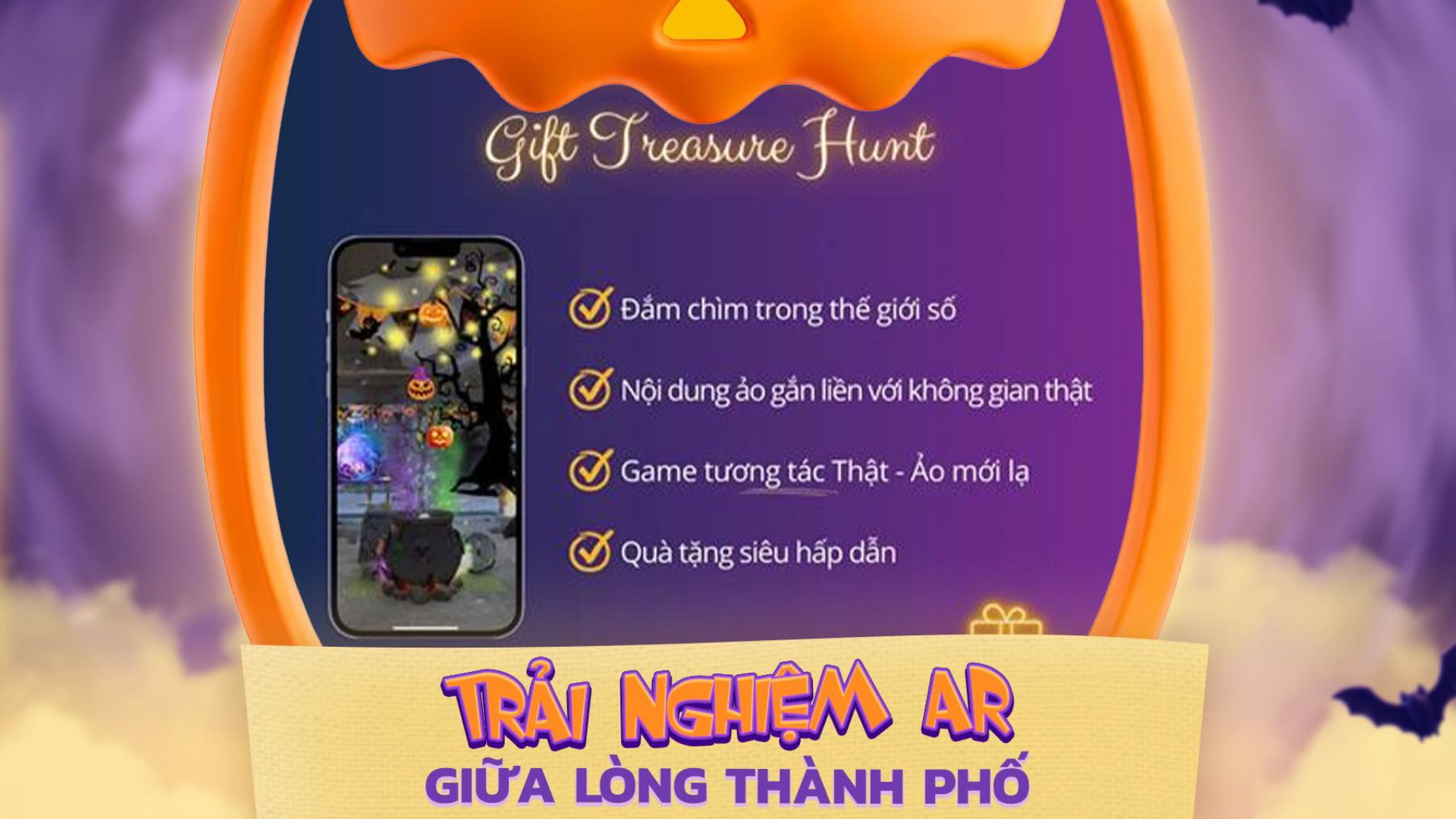 Game AR “Halloween Gift Hunt”